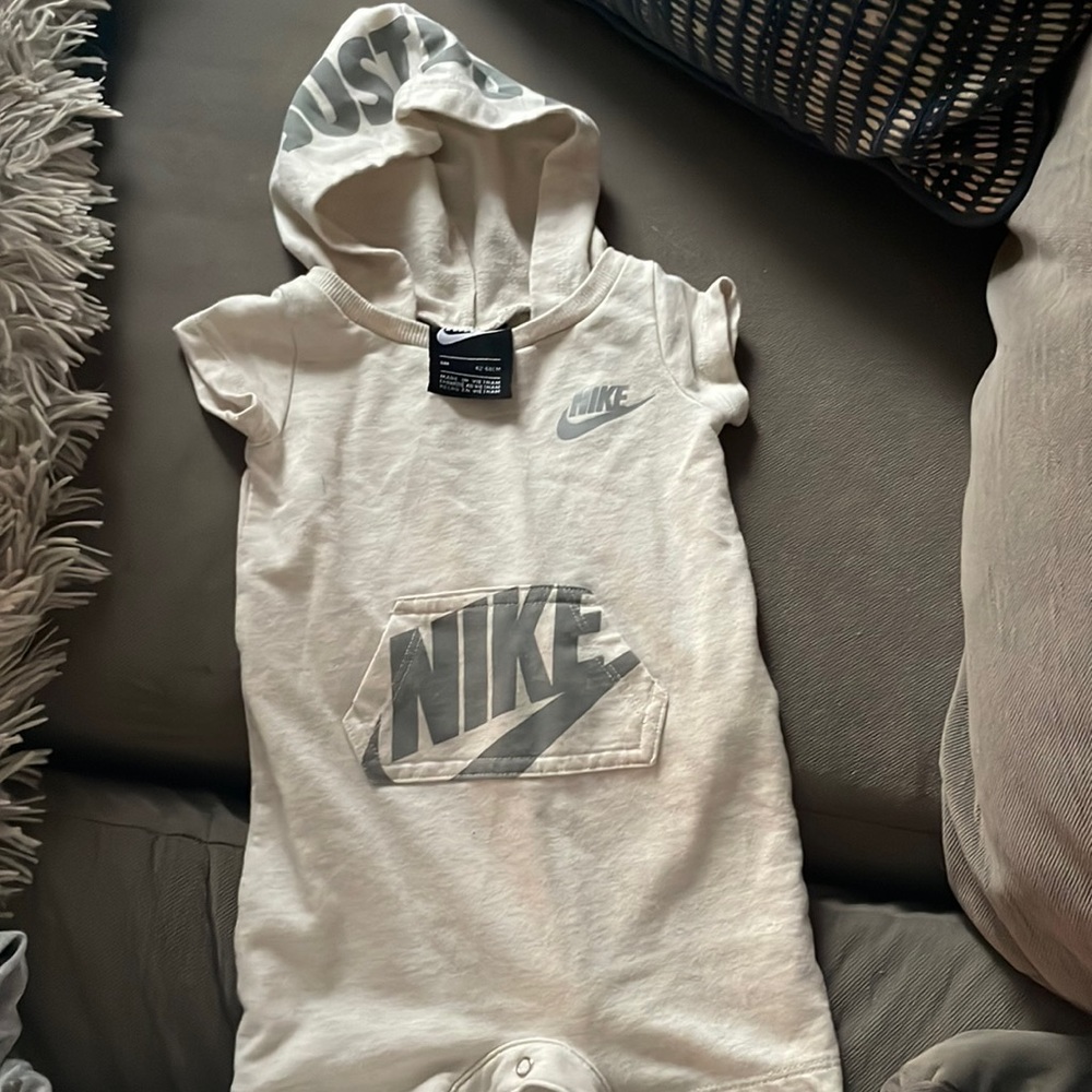 Nike hooded romper